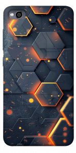 Чехол Burning hex pattern для Xiaomi Redmi 4A