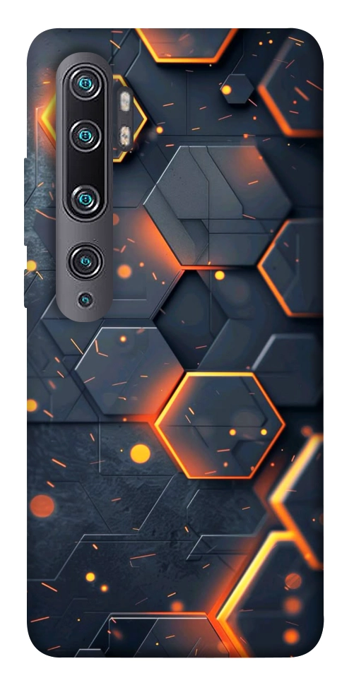 Чохол Burning hex pattern для Xiaomi Mi Note 10