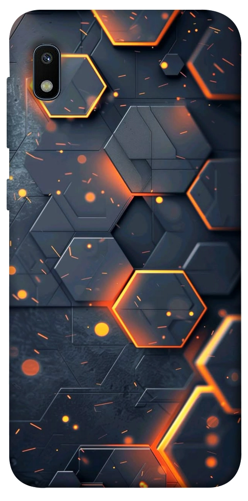 Чохол Burning hex pattern для Galaxy A10 (A105F)