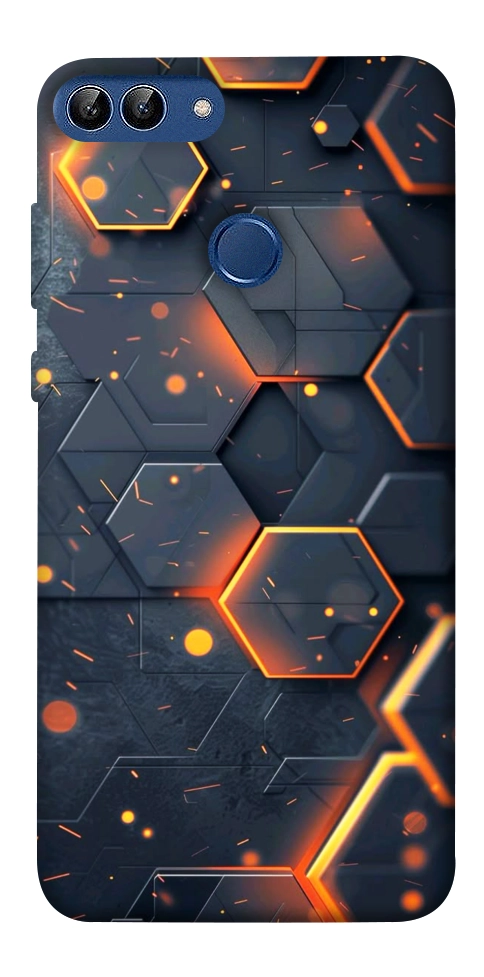 Чохол Burning hex pattern для Huawei P Smart