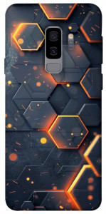 Чехол Burning hex pattern для Galaxy S9+