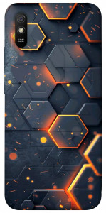 Чохол Burning hex pattern для Xiaomi Redmi 9A