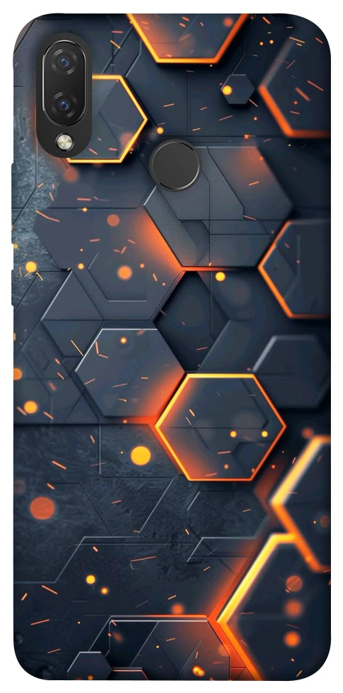 Чохол Burning hex pattern для Huawei Nova 3i