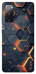 Чехол Burning hex pattern для Galaxy S20 FE