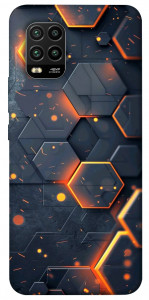 Чехол Burning hex pattern для Xiaomi Mi 10 Lite