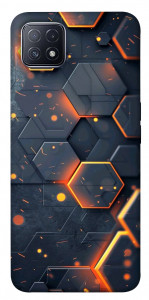 Чехол Burning hex pattern для Oppo A73