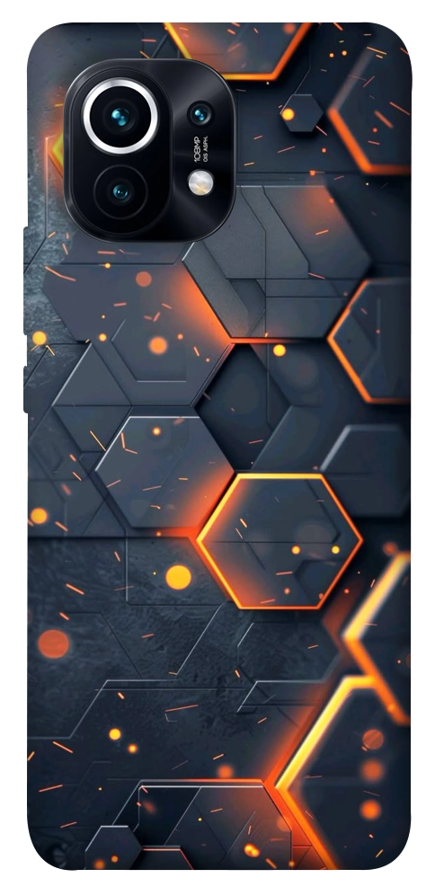 Чохол Burning hex pattern для Xiaomi Mi 11