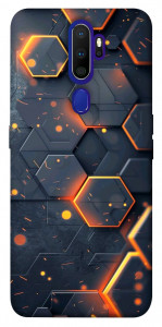 Чохол Burning hex pattern для Oppo A9 (2020)