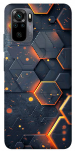 Чохол Burning hex pattern для Xiaomi Redmi Note 10S