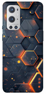 Чохол Burning hex pattern для Oneplus 9 pro