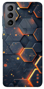 Чохол Burning hex pattern для Galaxy S21 FE