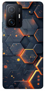 Чехол Burning hex pattern для Xiaomi 11T