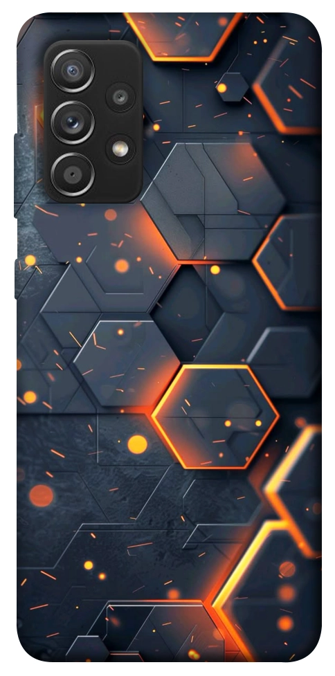 Чохол Burning hex pattern для Galaxy A52s