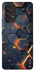 Чехол Burning hex pattern для Galaxy A53