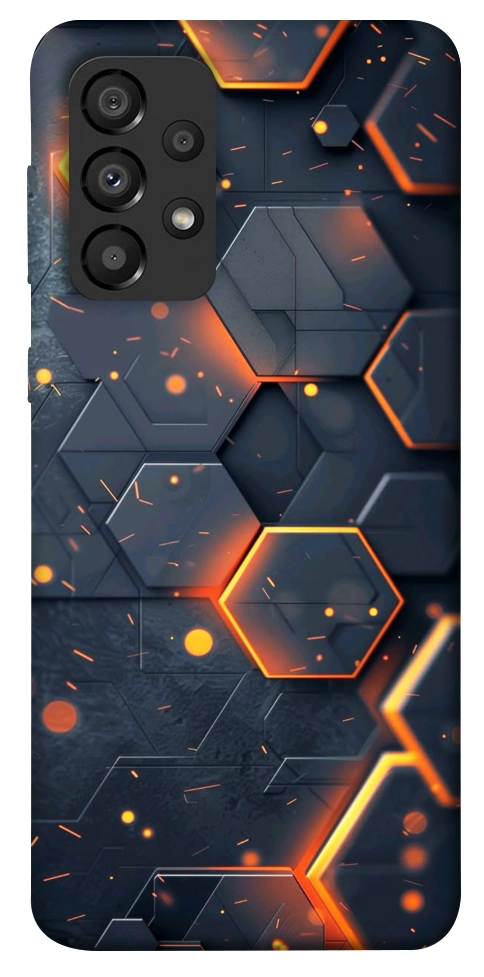 Чохол Burning hex pattern для Galaxy A33 5G