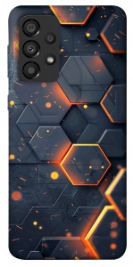 Чехол Burning hex pattern для Galaxy A33 5G