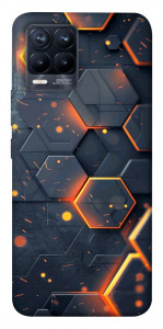 Чохол Burning hex pattern для Realme 8