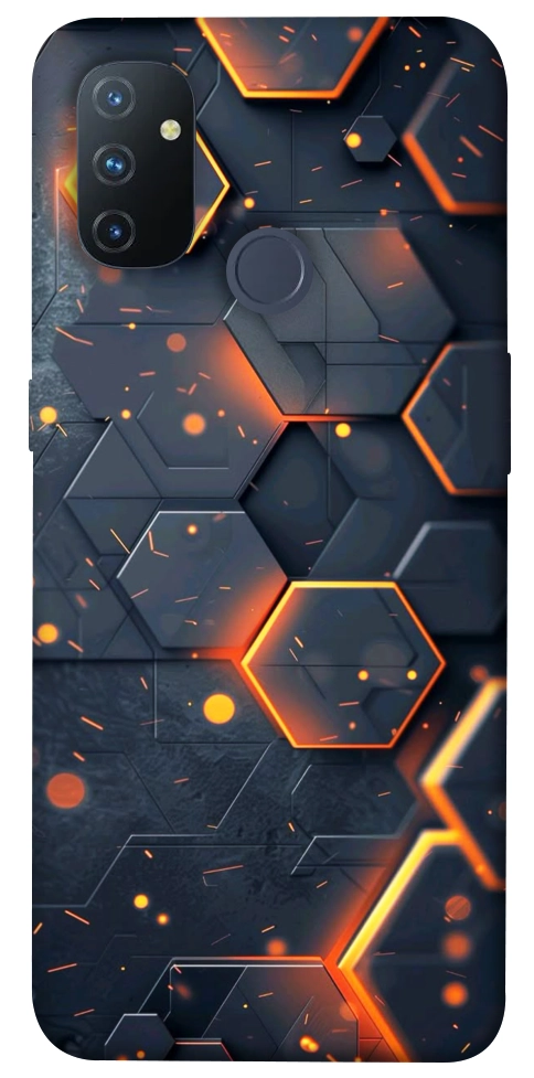 Чохол Burning hex pattern для OnePlus Nord N100