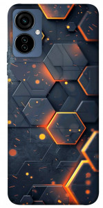 Чехол Burning hex pattern для TECNO Camon 19 Neo