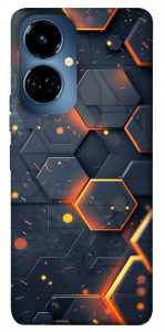 Чохол Burning hex pattern для TECNO Camon 19 (CI6n)