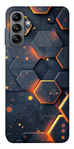 Чехол Burning hex pattern для Galaxy A04s