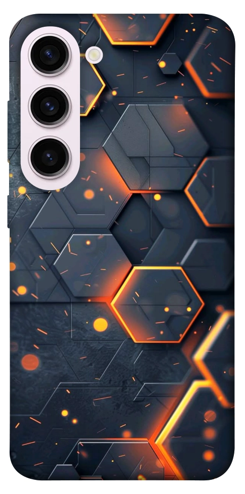 Чохол Burning hex pattern для Galaxy S23+