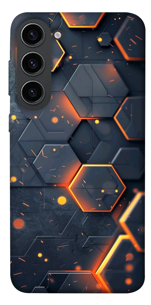 Чохол Burning hex pattern для Galaxy S23