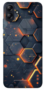 Чехол Burning hex pattern для Galaxy A04e