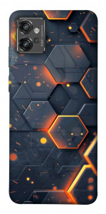 Чохол Burning hex pattern для Motorola Moto G32