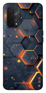 Чохол Burning hex pattern для Oppo A54 5G