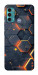 Чехол Burning hex pattern для Motorola Moto G60