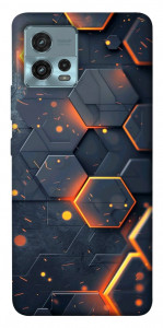 Чохол Burning hex pattern для Motorola Moto G72