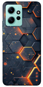 Чохол Burning hex pattern для Xiaomi Redmi Note 12 4G