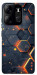 Чохол Burning hex pattern для Tecno Spark Go 2023