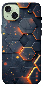 Чохол Burning hex pattern для iPhone 15 Plus