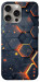 Чохол Burning hex pattern для iPhone 15 Pro Max