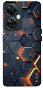 Чохол Burning hex pattern для OnePlus Nord CE 3 Lite