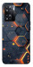 Чехол Burning hex pattern для OnePlus Nord N20 SE