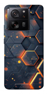 Чохол Burning hex pattern для Xiaomi 13T