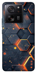 Чехол Burning hex pattern для Xiaomi 13T Pro