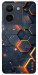 Чохол Burning hex pattern для Vivo Y36