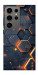 Чехол Burning hex pattern для Galaxy S24 Ultra