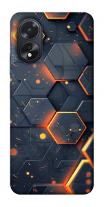 Чохол Burning hex pattern для Oppo A18