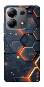 Чохол Burning hex pattern для Xiaomi Redmi Note 13 4G