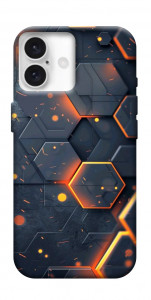 Чохол Burning hex pattern для iPhone 16