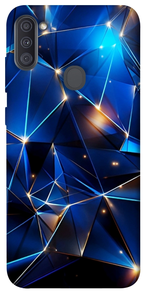 Чехол Abstract purple pattern для Galaxy A11 (2020)