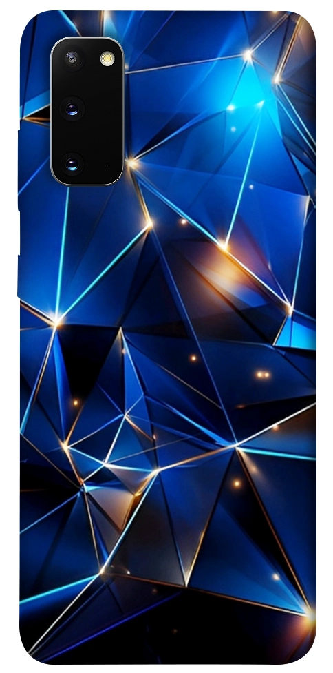 Чохол Abstract purple pattern для Galaxy S20 (2020)