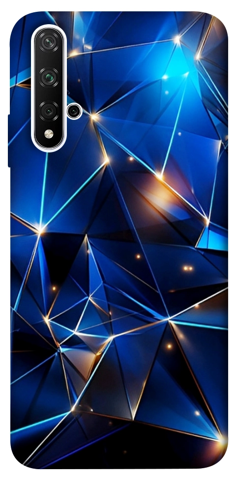 Чехол Abstract purple pattern для Huawei Honor 20