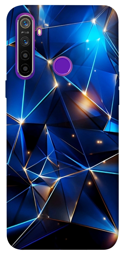 Чохол Abstract purple pattern для Realme 5