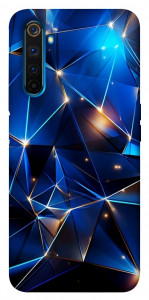 Чехол Abstract purple pattern для Realme 6 Pro